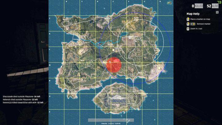 Your battlefield will become smaller and smaller. - Fighting zones - white and blue zones in PUBG - The Course of The Game - PUBG Guide