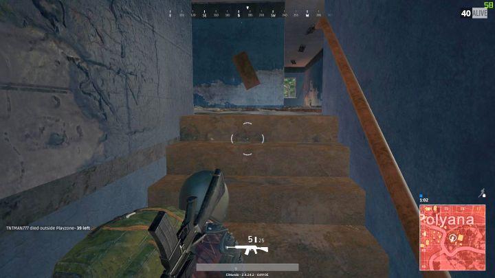 If the mini-map turns red, your character ended up in the red zone. - Fighting zone - red zone in PUBG - Battlefield - PUBG Guide