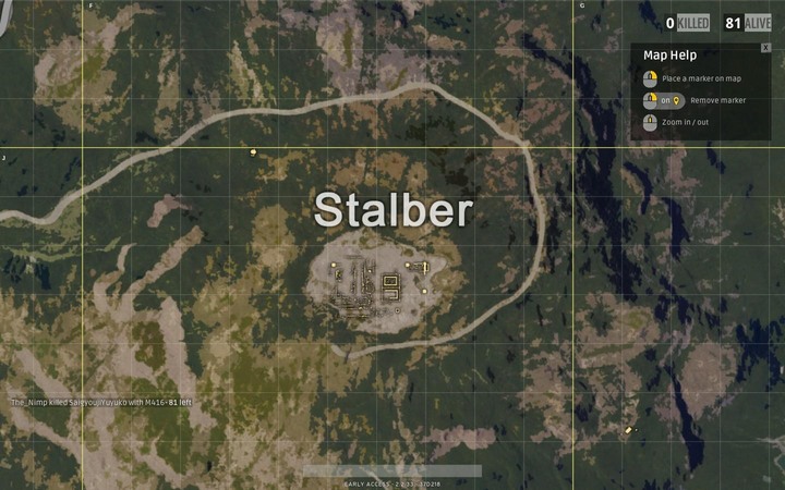 This isolated location is far away from all other settlements - its in the north-west part of the area and can be a very good destination for everyone who wants to survive the first stage of fights - Maps in PUBG - The Course of The Game - PUBG Guide