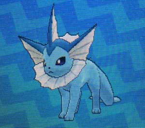 Vaporeon - Eevee and All Her Evolutions - Legendary and unique Pokemons - Pokemon Moon Game Guide