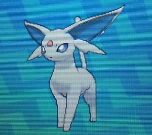 Espeon - Eevee and All Her Evolutions - Legendary and unique Pokemons - Pokemon Moon Game Guide