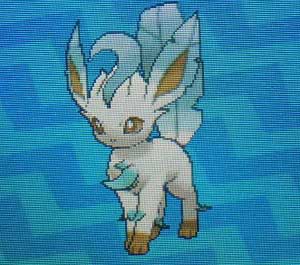 Leafeon - Eevee and All Her Evolutions - Legendary and unique Pokemons - Pokemon Moon Game Guide