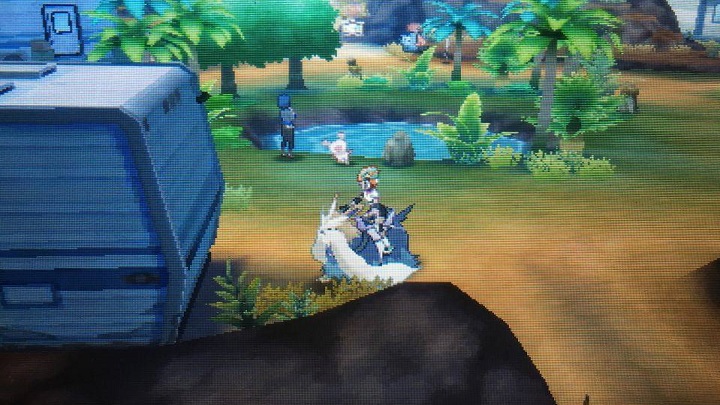 A small oasis near the desert - Route 11, Route 12 from Blush Mountain and Route 13 from Tapu Village | Walkthrough - Game walkthrough - Pokemon Moon Game Guide