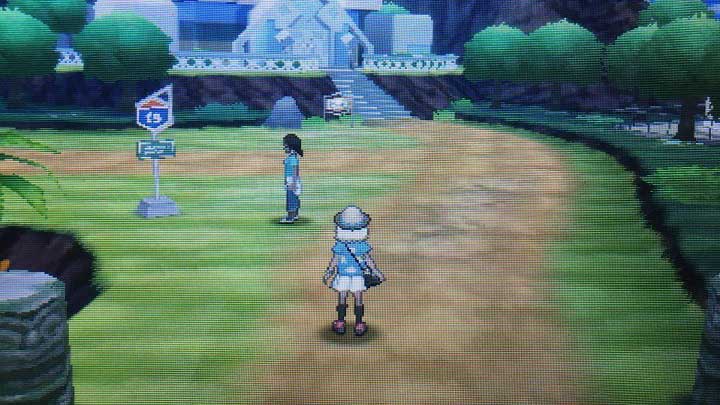 You have to go directly to the house across - Route 15, Route 14 with Ghost Trial, Route 16 and Ulaula Meadow | Walkthrough - Game walkthrough - Pokemon Moon Game Guide