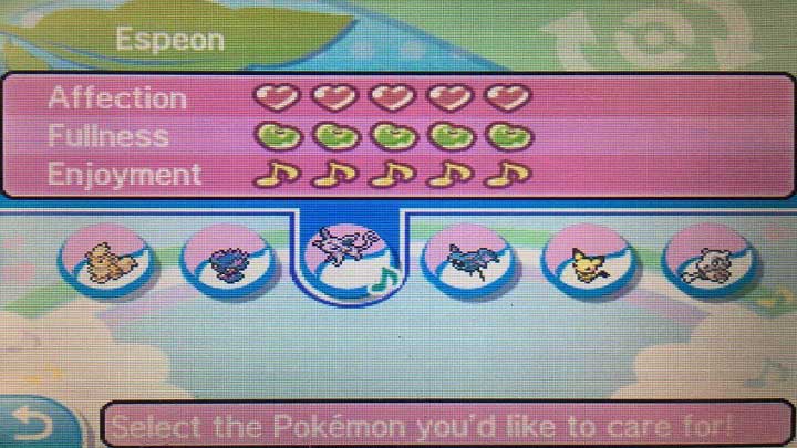 Pokemon Refresh is used to increase the affection of acquired pokemon - Pokemon Refresh and Poke Pelago - The basics - Pokemon Moon Game Guide