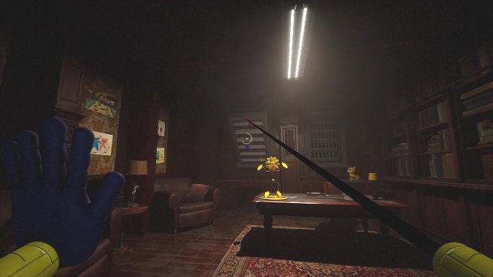 Use the key to open the red door to the office - Poppy Playtime: Way to the station - walkthrough - Chapter 2 - Poppy Playtime Guide, Walkthrough