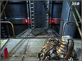 Press the button and go through the portal (#357) - Prey 2006: Center of Gravity - Prey 2006: Walkthrough - Prey (2006) Game Guide & Walkthrough