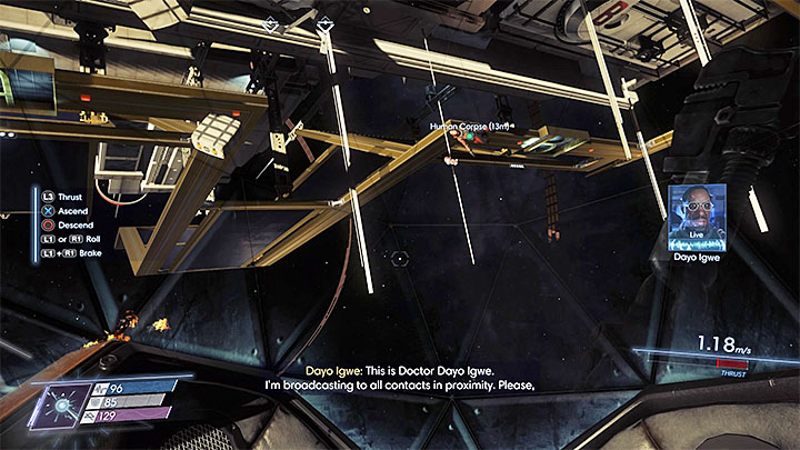 You can answer the request for help - Dayo Igwe; Mikhaila Ilyushin | Side Quests - Side Quests - Prey Game Guide