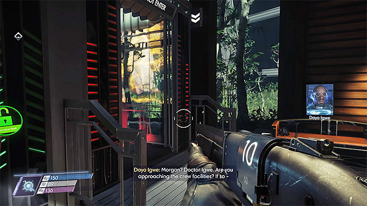 Wait for contact from Igwe. - Dayo Igwe; Mikhaila Ilyushin | Side Quests - Side Quests - Prey Game Guide