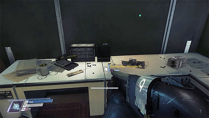 Take a look at the desk in Alexs panic room - Dear Future Self Achievement - Achievements and trophies - Prey Game Guide