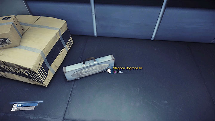An example Weapon Upgrade Kit. - Weapon Upgrade Kits - Secrets and important items - Prey Game Guide