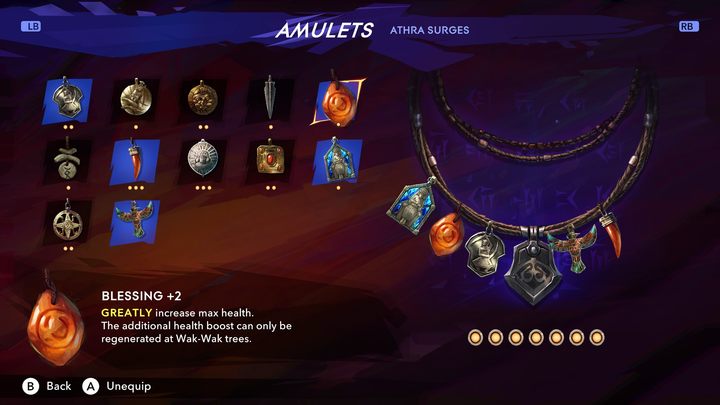 You'll receive this amulet during your first conversation with the Mage in the Lower City - Prince of Persia The Lost Crown: Best Amulets - Basics - Prince of Persia The Lost Crown Guide