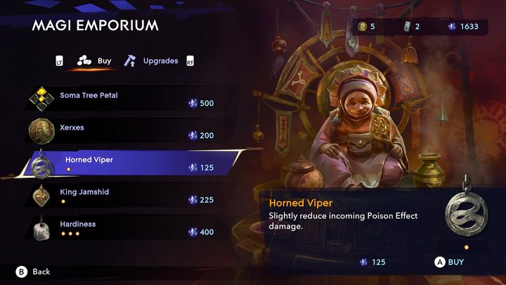 Each amulet has its own wearing cost, which uses up available slots - Prince of Persia The Lost Crown: Best Amulets - Basics - Prince of Persia The Lost Crown Guide