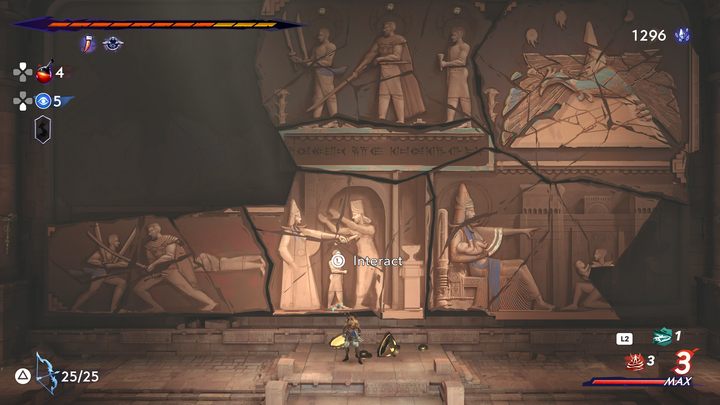 Over time, the fresco will start to fill up slowly, and each delivery of Prophecies will be rewarded with Time Crystals, new amulets, and other valuables - Prince of Persia The Lost Crown: All Spirited Sand Jars (Prophecies) - Secrets and Collectibles - Prince of Persia The Lost Crown Guide