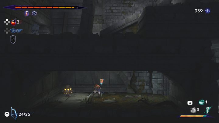 The border between two regions - Prince of Persia The Lost Crown: All Spirited Sand Jars (Prophecies) - Secrets and Collectibles - Prince of Persia The Lost Crown Guide