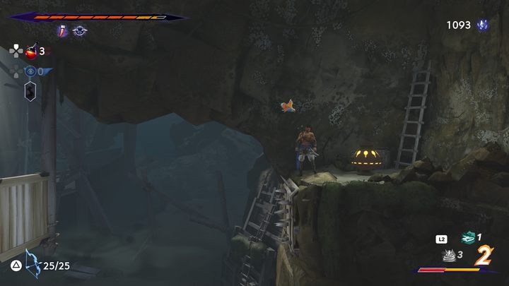 Eastern part of the region - Prince of Persia The Lost Crown: All Spirited Sand Jars (Prophecies) - Secrets and Collectibles - Prince of Persia The Lost Crown Guide