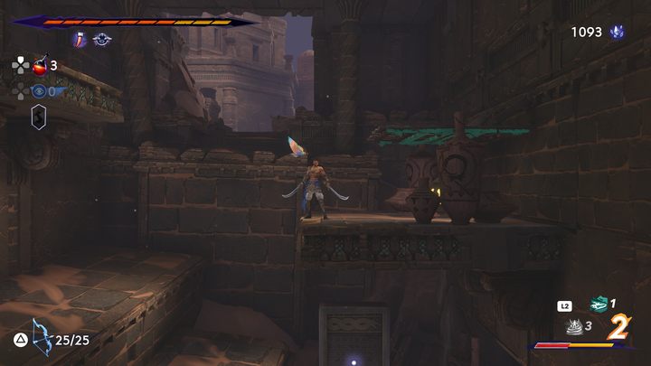 In the room behind the false wall - Prince of Persia The Lost Crown: All Spirited Sand Jars (Prophecies) - Secrets and Collectibles - Prince of Persia The Lost Crown Guide