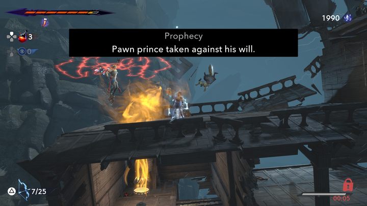 In one of the shipwrecks destroyed by the storm - Prince of Persia The Lost Crown: All Spirited Sand Jars (Prophecies) - Secrets and Collectibles - Prince of Persia The Lost Crown Guide