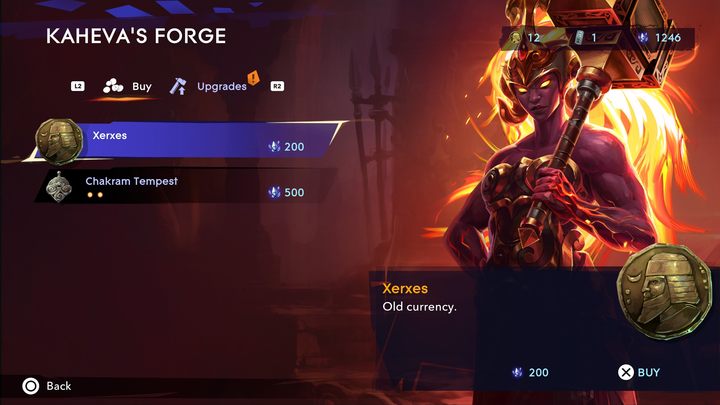 You can buy this Xerxes coin from Kaheva for 200 Time Crystals - Prince of Persia The Lost Crown: All Xerxes coins - Secrets and Collectibles - Prince of Persia The Lost Crown Guide