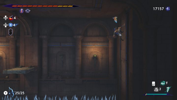 Coin #1 can be found in the western part of the region, in a hidden room behind a false wall - Prince of Persia The Lost Crown: All Xerxes coins - Secrets and Collectibles - Prince of Persia The Lost Crown Guide