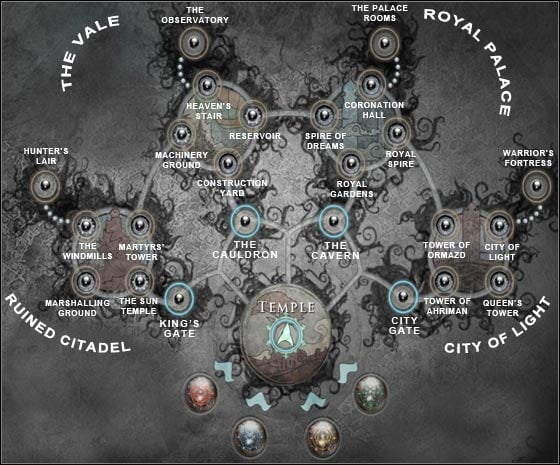 Every type of power requires obtaining a certain number of Light Seeds - Temple - Basics - Prince of Persia - Game Guide and Walkthrough