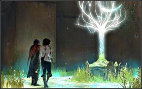 When you reach the closed door, jump on the wall on the right - The Prologue - part 2 - Walkthrough - Prince of Persia - Game Guide and Walkthrough