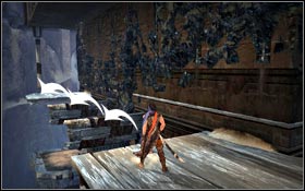 Jump on the column from the landing - Ruined Citadel - King's Gate - Ruined Citadel - Prince of Persia - Game Guide and Walkthrough