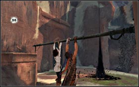 Go down on the ramp, run on the wall and you will come up to another guard - Ruined Citadel - King's Gate - Light Seeds - Ruined Citadel - Prince of Persia - Game Guide and Walkthrough