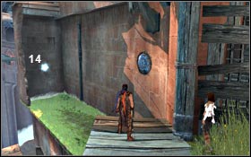 Look over the edge when you pass the niche and lower yourself - Ruined Citadel - The Windmills - Light Seeds - Ruined Citadel - Prince of Persia - Game Guide and Walkthrough