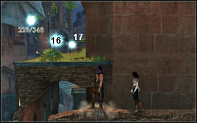 15 is situated on the wall over the oriel window - Ruined Citadel - The Windmills - Light Seeds - Ruined Citadel - Prince of Persia - Game Guide and Walkthrough