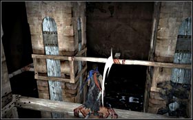 Use the poles to go between four massive columns - Ruined Citadel - Martyr's Tower - Ruined Citadel - Prince of Persia - Game Guide and Walkthrough