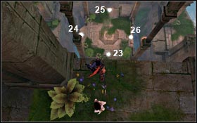 You should be able to see another green ring from the terrace - City of Light - Queen's Tower - Light Seeds - City of Light - Prince of Persia - Game Guide and Walkthrough