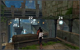 Light Seeds starting with number 15 - on the way to Queen's Tower - City of Light - City of Light - Light Seeds - City of Light - Prince of Persia - Game Guide and Walkthrough