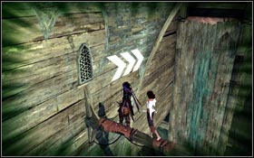 The next ring is situated behind the turn - The Vale - Machinery Ground - The Vale - Prince of Persia - Game Guide and Walkthrough