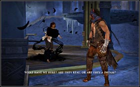 Go inside the elevator and turn the windlass until you reach the top - Royal Palace - Spire of Dreams - Royal Palace - Prince of Persia - Game Guide and Walkthrough