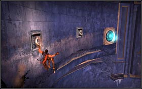 When you are on the highest level run right on the wall all the time - Royal Palace - Spire of Dreams - Royal Palace - Prince of Persia - Game Guide and Walkthrough