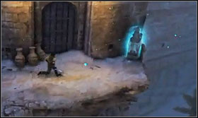 As you come across the spiked floor for the first time, run almost till the very end while passing by a group of enemies in the tower - Sarcophaguses - Walkthrough - Prince of Persia: The Forgotten Sands - Game Guide and Walkthrough
