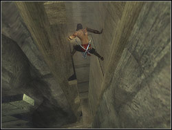 Go to the opposite brink of the platform, stand near the wall - The Sewers - Walkthrough - Prince of Persia: The Two Thrones - Game Guide and Walkthrough