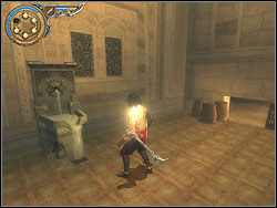 Pick up from the ground, look around - The City Gardens - Walkthrough - Prince of Persia: The Two Thrones - Game Guide and Walkthrough