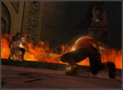 Brothers always attack you from two sides and therefore mobility should be your main arms - The King's Road - Walkthrough - Prince of Persia: The Two Thrones - Game Guide and Walkthrough