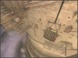 There is one Chameleon and three Thralls hanging around on this stage - The Middle Tower - Walkthrough - Prince of Persia: The Two Thrones - Game Guide and Walkthrough