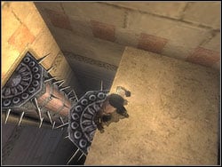 Stand at the left brink of the abyss - The Middle Tower - Walkthrough - Prince of Persia: The Two Thrones - Game Guide and Walkthrough