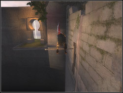 Come up to the place where the rail is missing - The Middle Tower - Walkthrough - Prince of Persia: The Two Thrones - Game Guide and Walkthrough