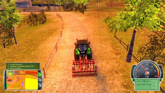 Take the tractor and cultivator to the machine store. - The third season - The Career Mode - Professional Farmer 2014 - Game Guide and Walkthrough