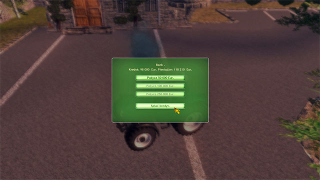 If you have the money, you can pay up your loan at any moment. - General information - Farm development - Professional Farmer 2014 - Game Guide and Walkthrough