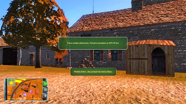 In the case in which you task the worker with harvesting, right after the crops are reaped, they will be sold automatically - you will then be notified of the received payment. - Hiring of workers - Farm development - Professional Farmer 2014 - Game Guide and Walkthrough