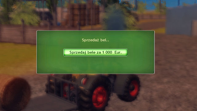 The sale is over after you hit one key only. - Field works at a larger scale - Farm development - Professional Farmer 2014 - Game Guide and Walkthrough