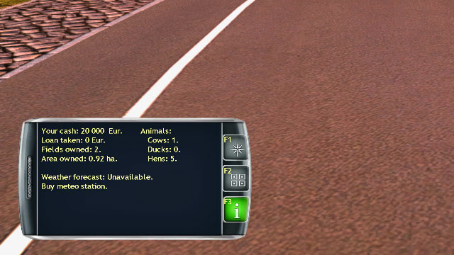 general information about the farms condition. - GPS, side menu and seasons of the year - Elements of the game - Professional Farmer 2014 - Game Guide and Walkthrough