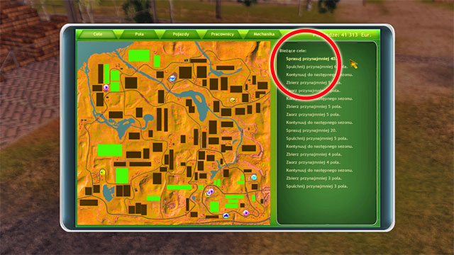 Objectives list. - GPS, side menu and seasons of the year - Elements of the game - Professional Farmer 2014 - Game Guide and Walkthrough