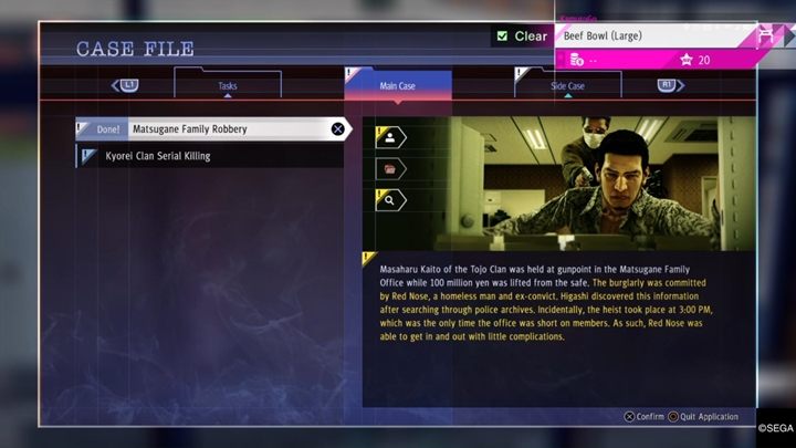 Although there are many missions with indicators that show where to go - some missions require you to figure out what to do next - Starting tips | Judgment - Basics - Judgment Guide